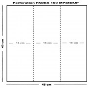 Padex 100 ME – Feuilles absorbantes pour hydrocarbures, économique